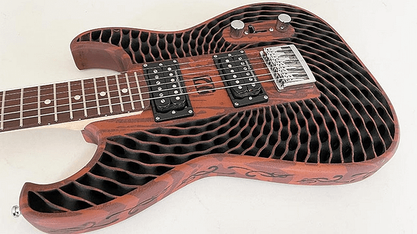 3D Printed guitar| Futuretechverse